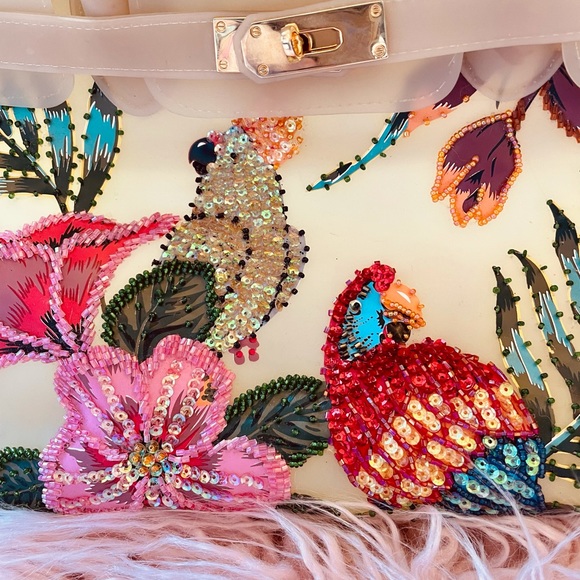 Vintage Hand beaded Y2K original jelly kelly purse - Picture 3 of 4